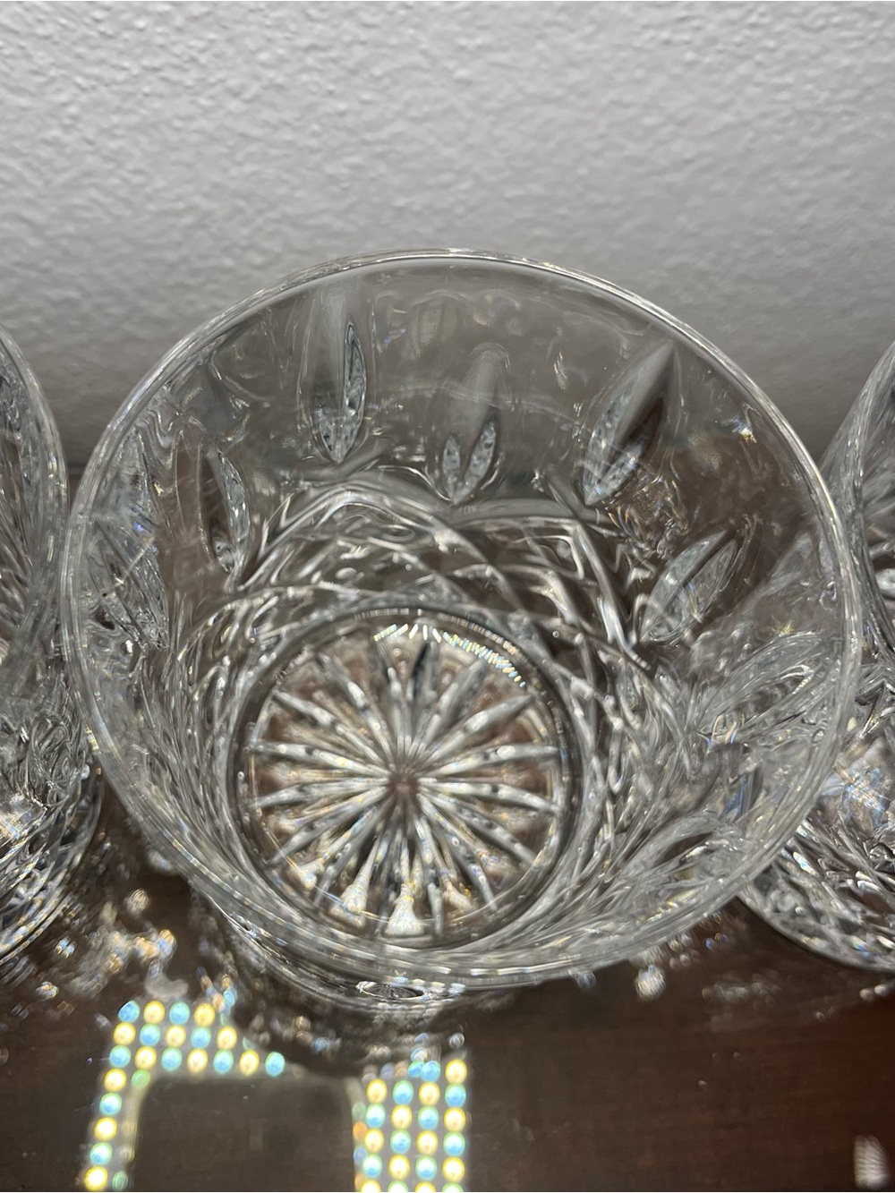 SET OF 3 Marquis by Waterford Markham Double Old Fashion Crystal Glasses NEW - Picture 5 of 15
